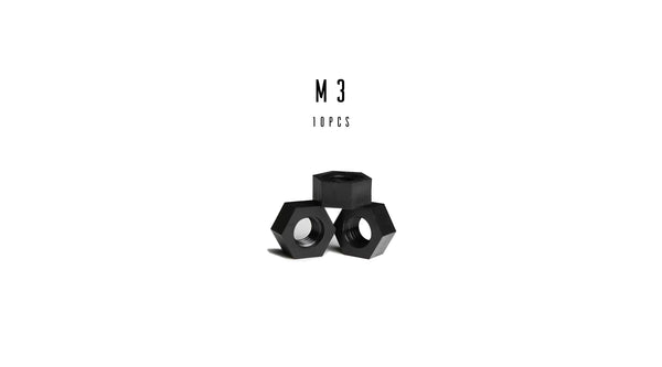 M3 Nylon Hex Nut