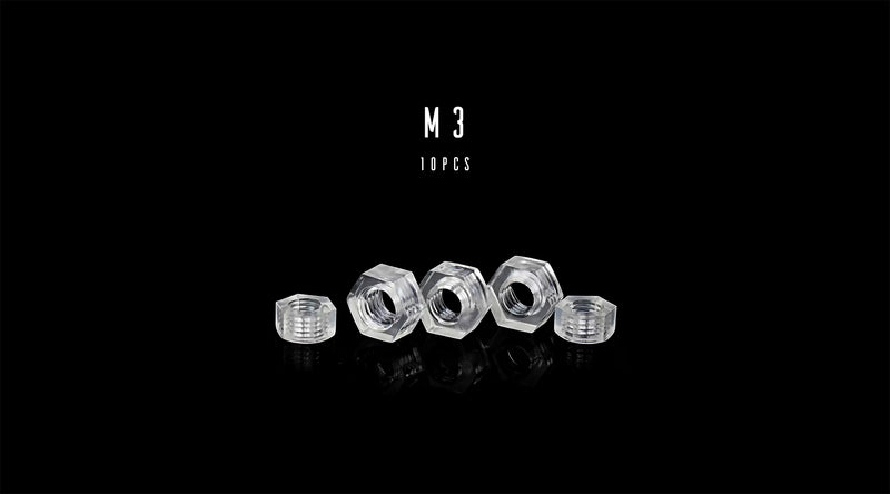 M3 Nylon Hex Nut