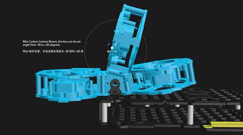 Wizz Naked BMPCC4K Frame Kit