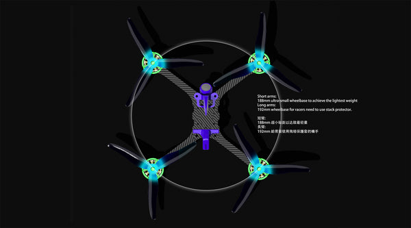 Wizz #8 Racing Frame