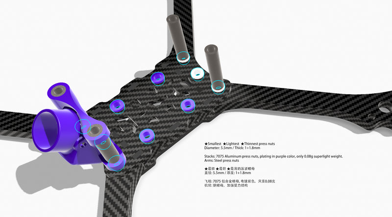 Wizz #8 Racing Frame