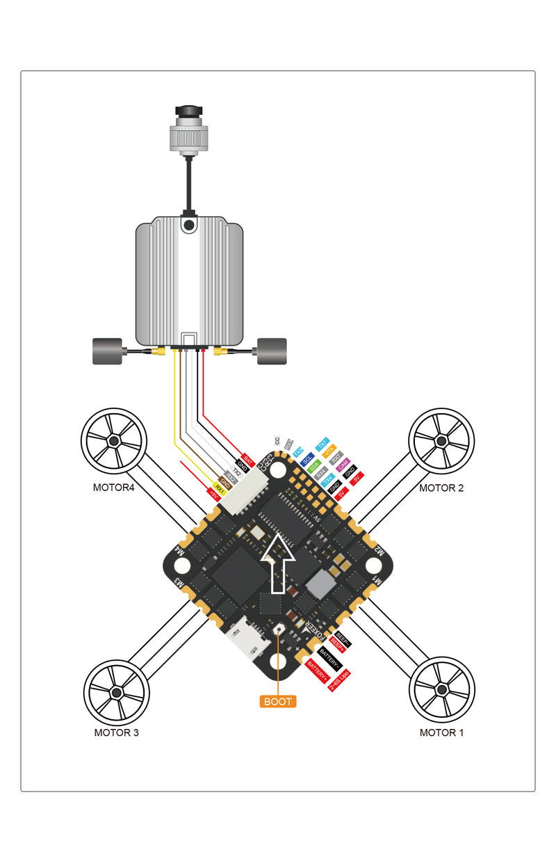 Foxeer Reaper F745 45A BLS 2-6S AIO