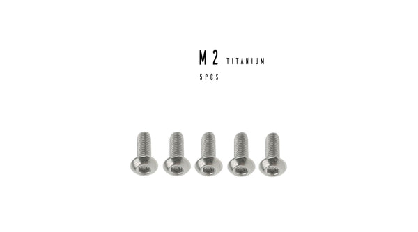 M2 Hex Titanium Button Head Socket Cap Screw