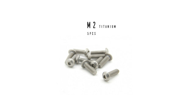 M2 Hex Titanium Button Head Socket Cap Screw