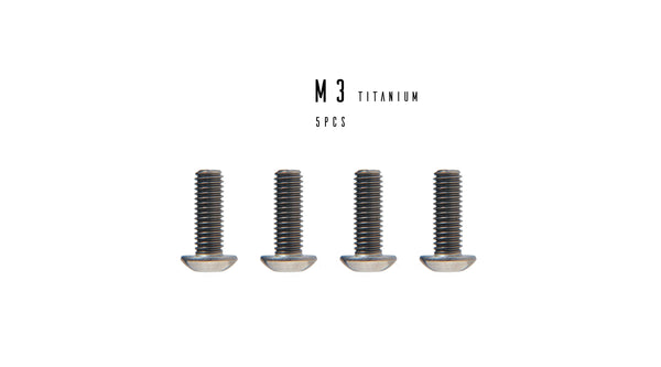 M3 Hex Titanium Button Head Socket Cap Screw