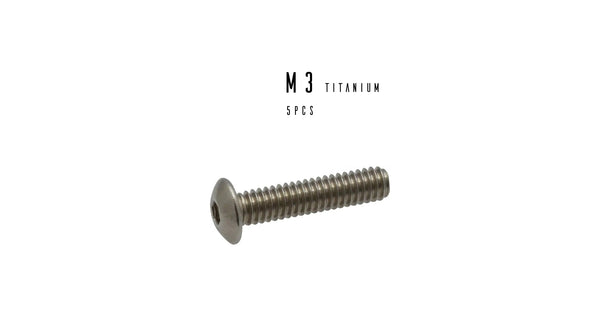 M3 Hex Titanium Button Head Socket Cap Screw