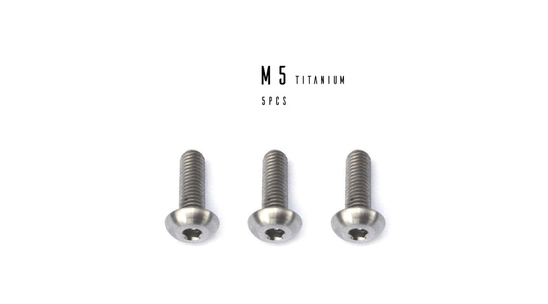 M5 Hex Titanium Button Head Socket Cap Screw