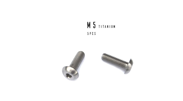 M5 Hex Titanium Button Head Socket Cap Screw