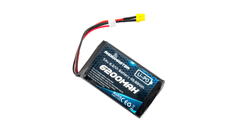 RadioMaster 2S 6200mAh Lipo Battery