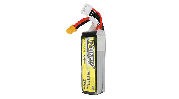 Tattu R-Line 1.0 95C 3S 500mAh Lipo Battery