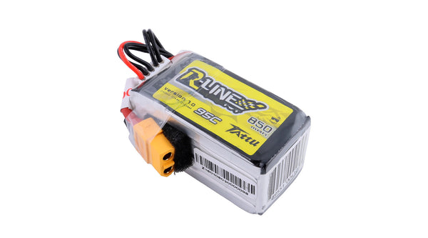 Tattu R-Line 1.0 95C 4S 850mAh Lipo Battery