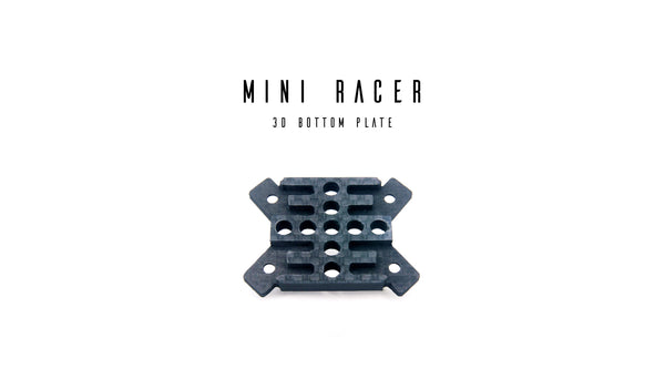 Wizz Mini Racer - 3D Bottom Plate